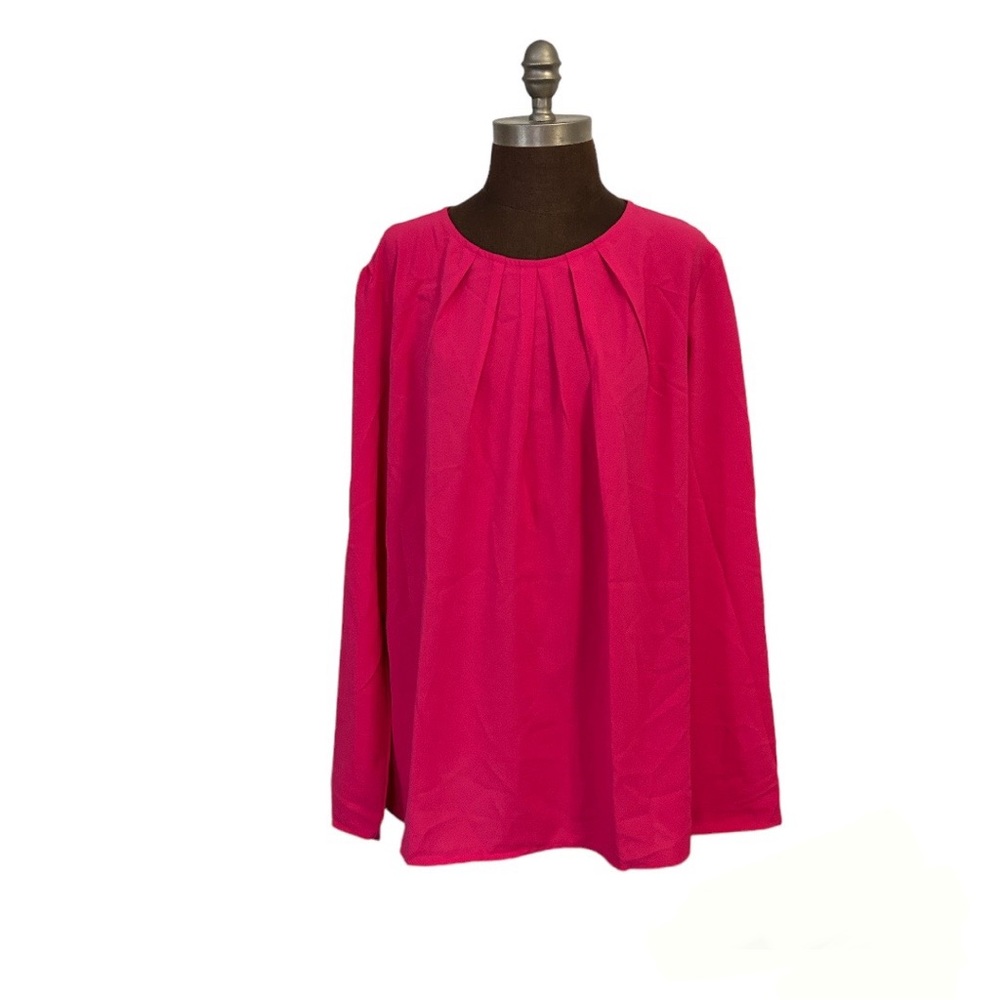 Womens Pink Blouse Size XXL